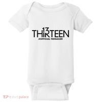 13th Birthday Teenager Thirteen Year Old Baby Bodysuit thumb 0