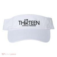 13th Birthday Teenager Thirteen Year Old Visor thumb 0