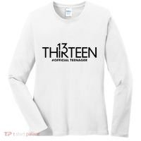 13th Birthday Teenager Thirteen Year Old Women's Long Sleeve Shirt thumb 0