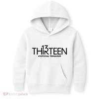 13th Birthday Teenager Thirteen Year Old Kids Hoodie thumb 0
