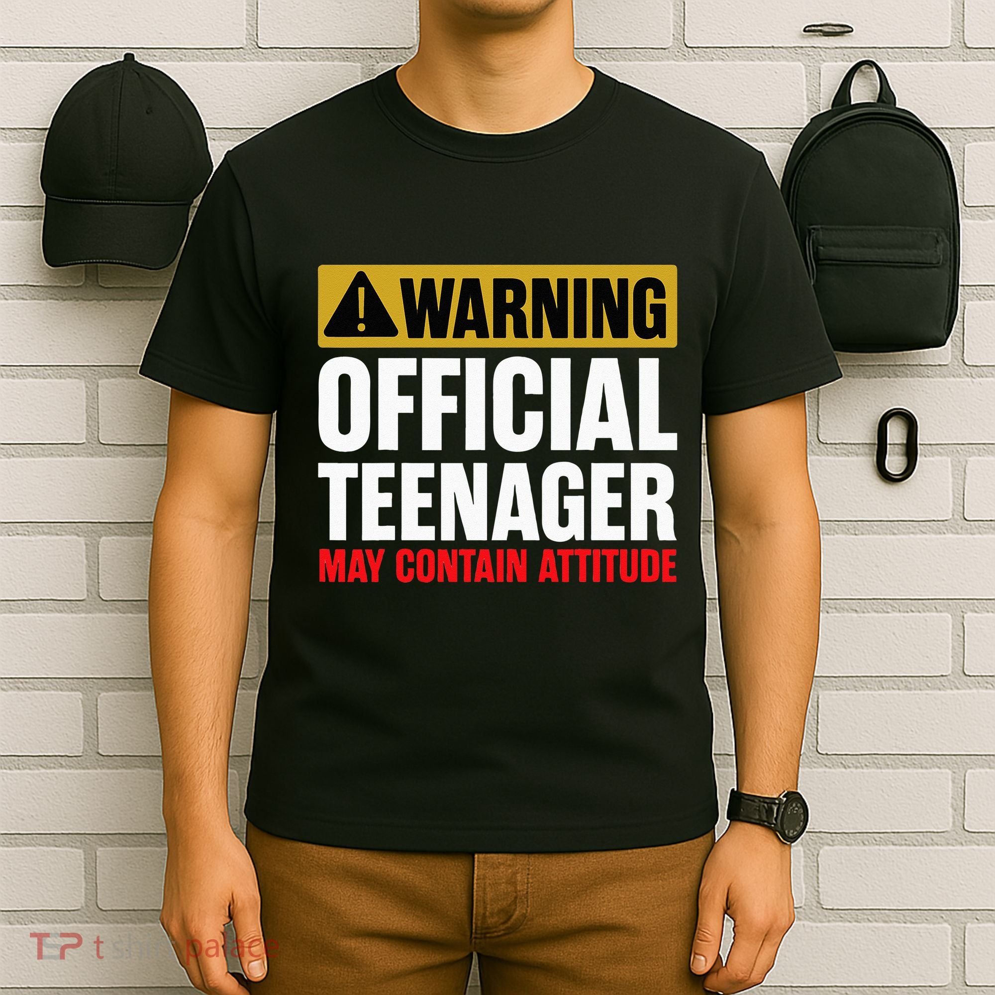 13 Birthday Teenager Boy 13yr Math 13th Birthday T-Shirt