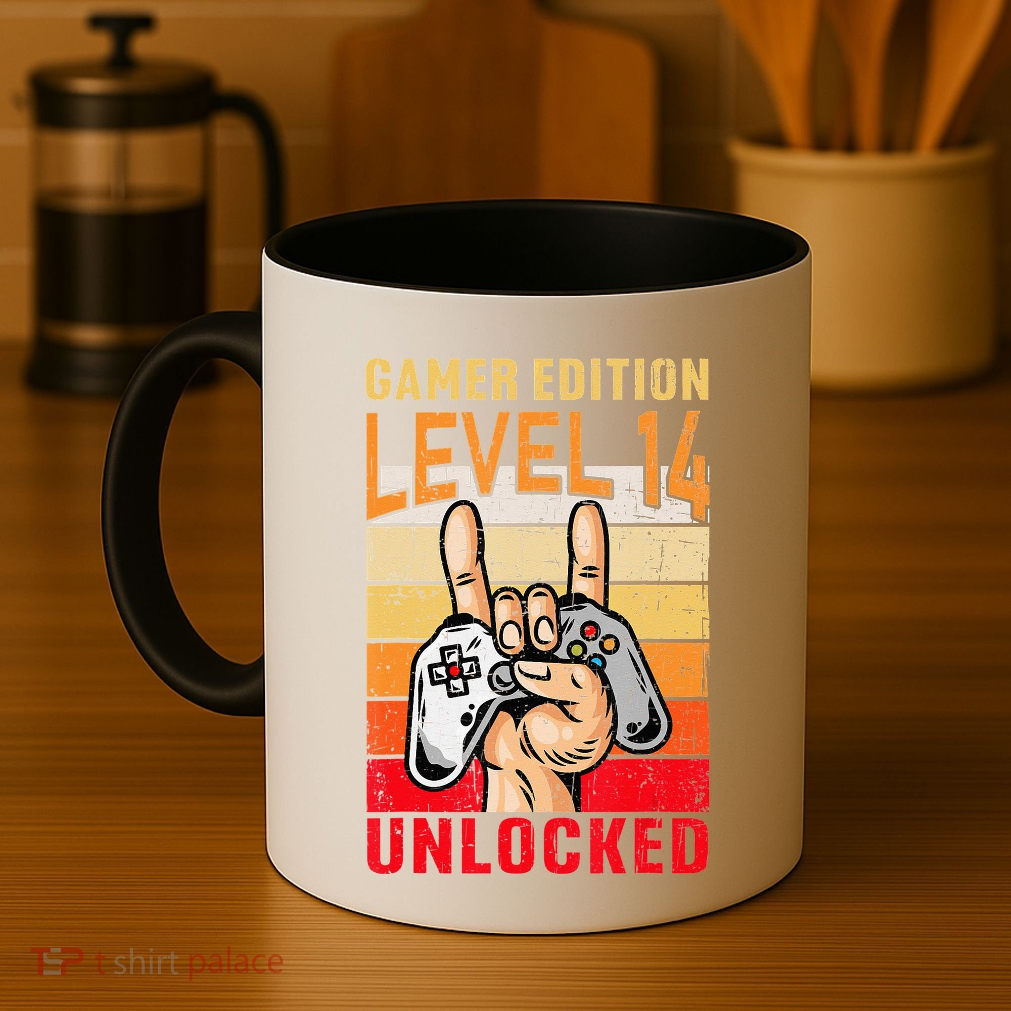 14Th Birthday Video Gamer Edition Level 14 Unlocked Coffee Mug