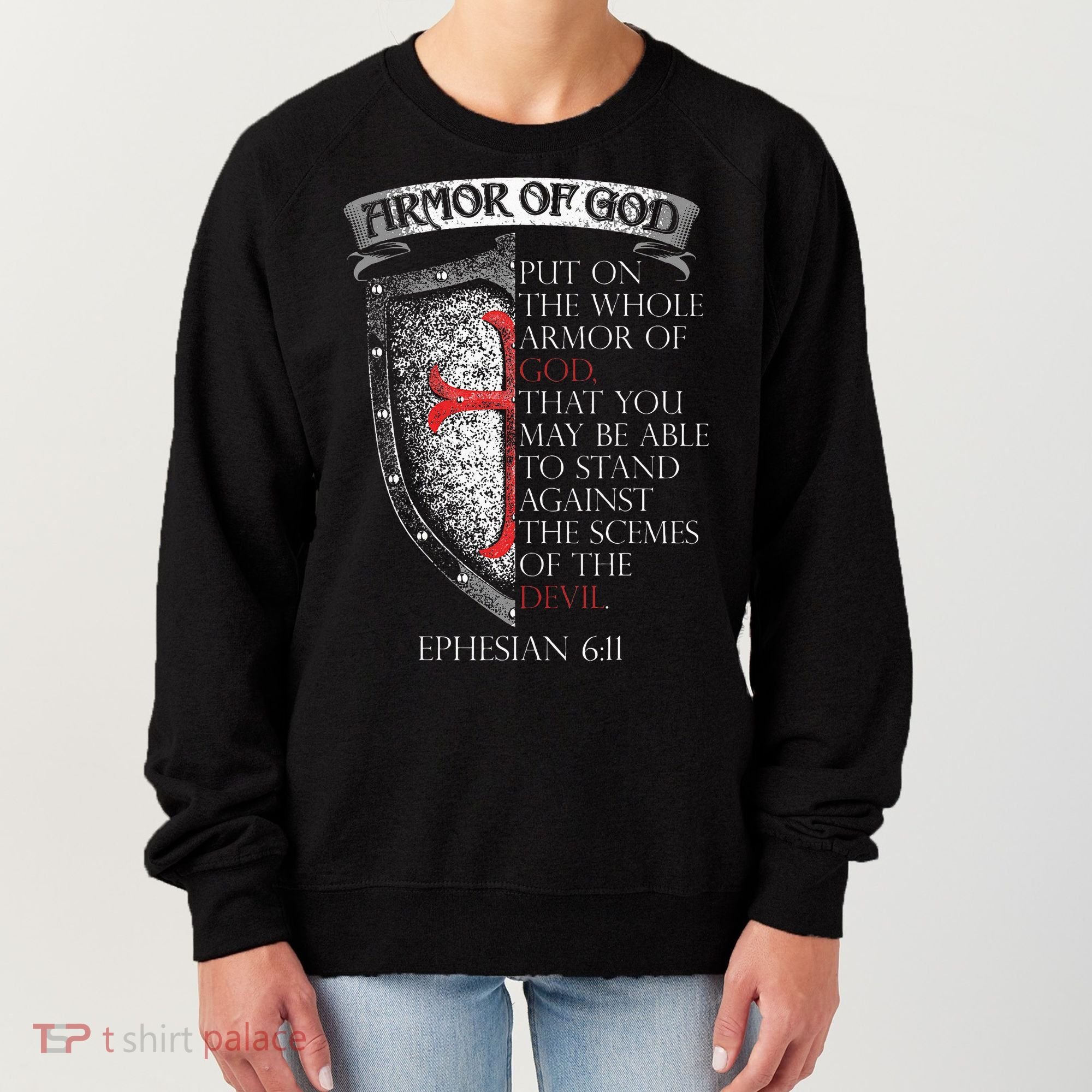 17 Bible Verse T Christian Women's Sweatshirt