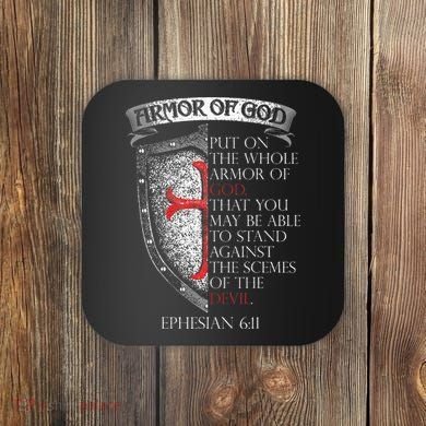17 Bible Verse T Christian Coaster