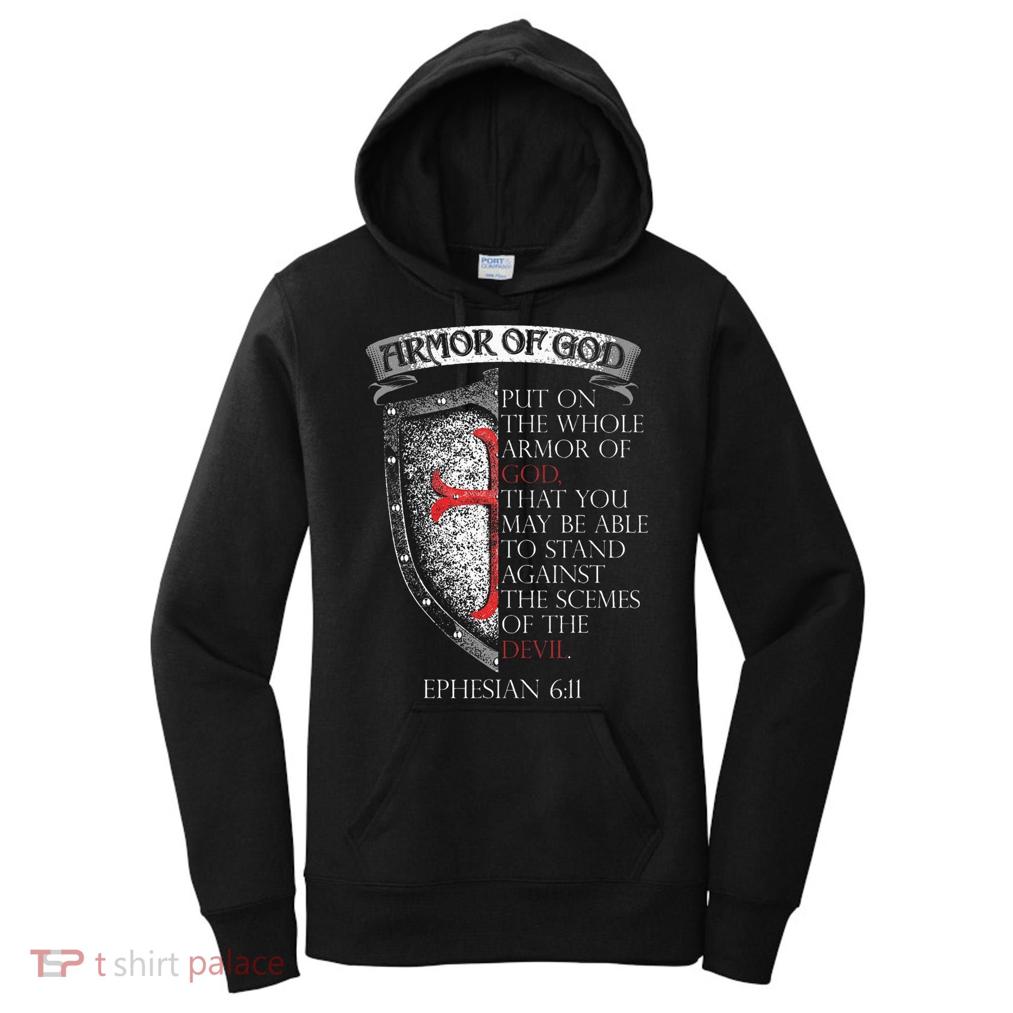 17 Bible Verse T Christian Women's Hoodie