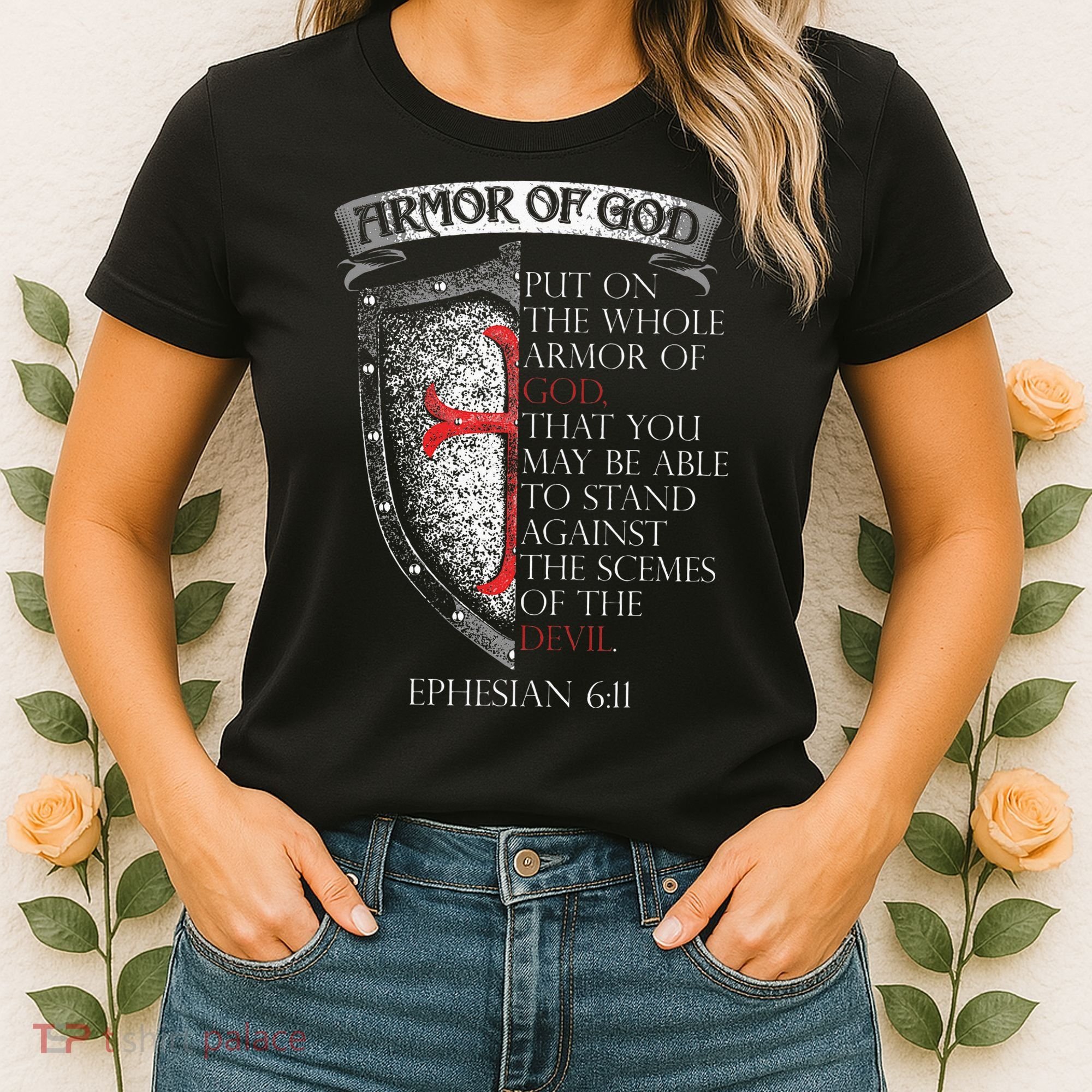 17 Bible Verse T Christian Women's T-Shirt