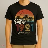 102nd Birthday Vintage Limited Edition 1921 T-Shirt thumb 3