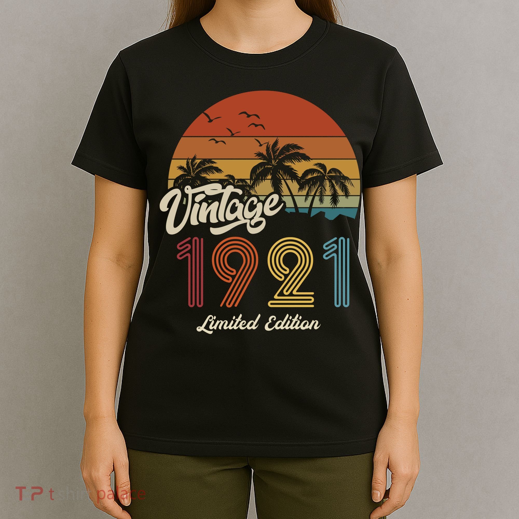 102nd Birthday Vintage Limited Edition 1921 T-Shirt