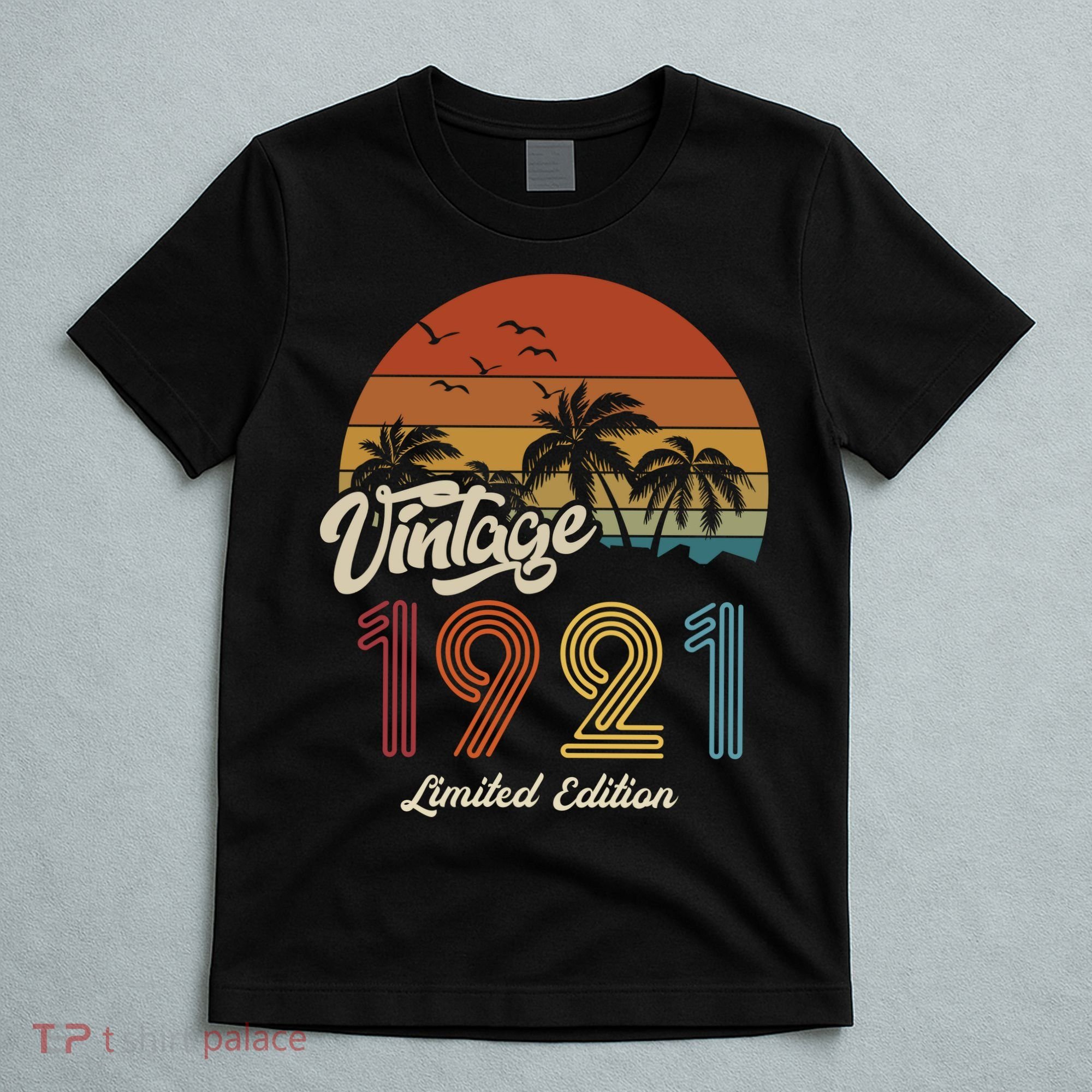 102nd Birthday Vintage Limited Edition 1921 T-Shirt
