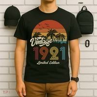 102nd Birthday Vintage Limited Edition 1921 T-Shirt thumb 6