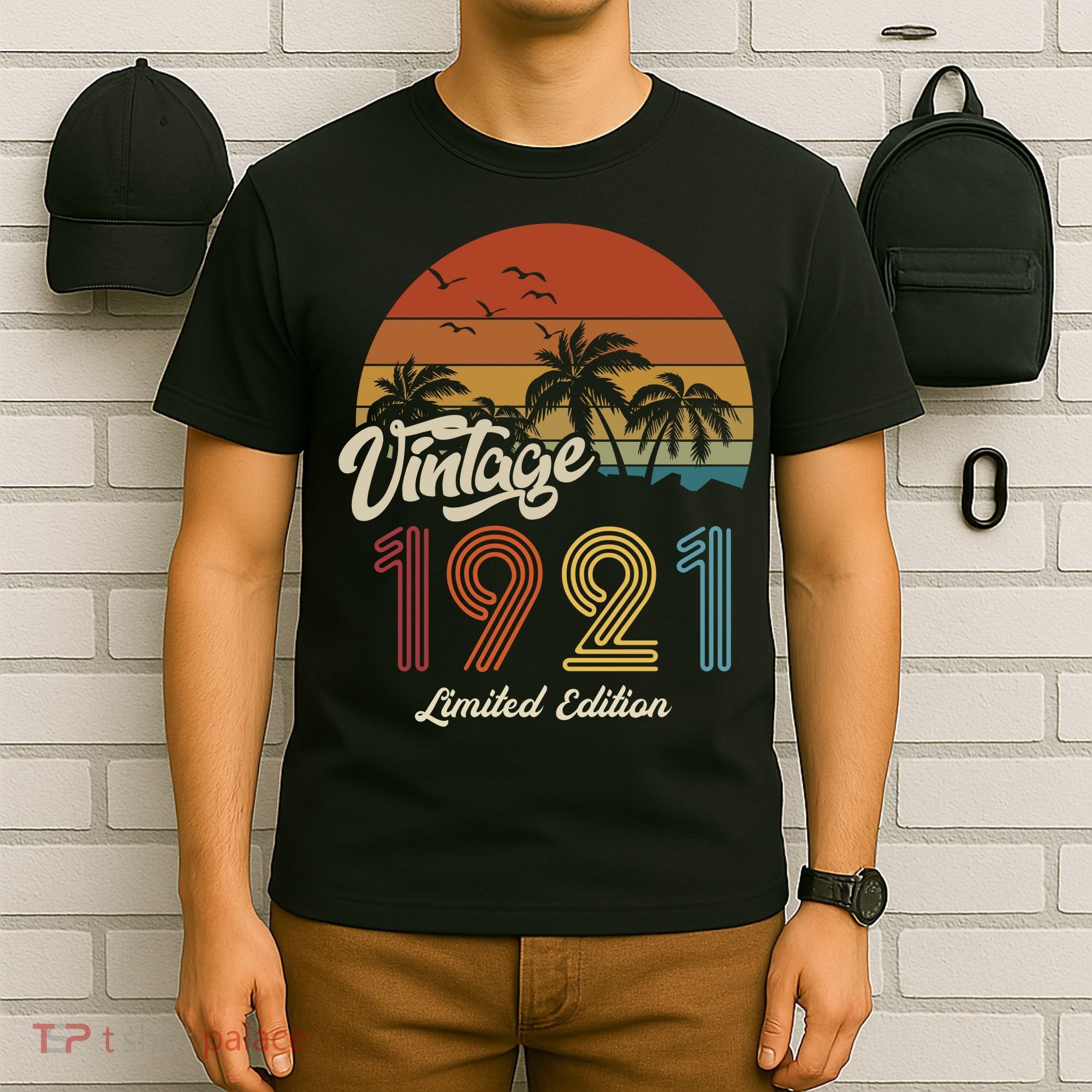 102nd Birthday Vintage Limited Edition 1921 T-Shirt