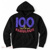 100th Birthday Women Gift Funny 100 Year Old Grandma Hoodie thumb 0