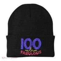 100th Birthday Women Gift Funny 100 Year Old Grandma Beanie thumb 0