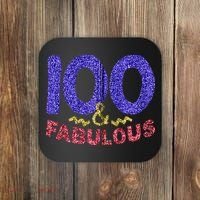 100th Birthday Women Gift Funny 100 Year Old Grandma Coaster thumb 0