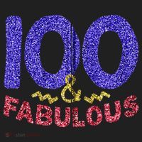100th Birthday Women Gift Funny 100 Year Old Grandma Golf Towel thumb 3
