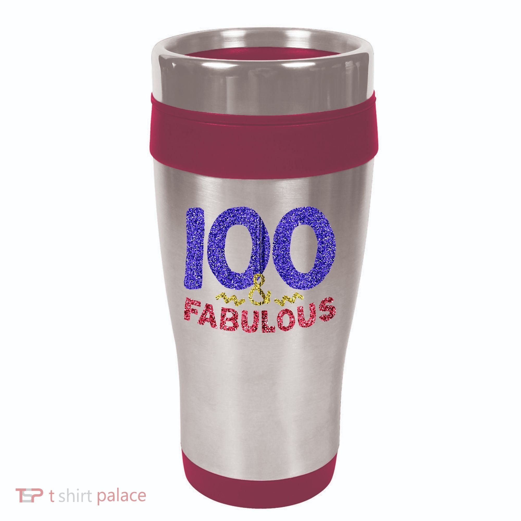 100th Birthday Women Gift Funny 100 Year Old Grandma 16oz Travel Tumbler