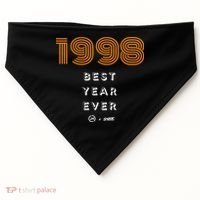 1998 Best Year Ever USA-Made Doggie Bandana thumb 0