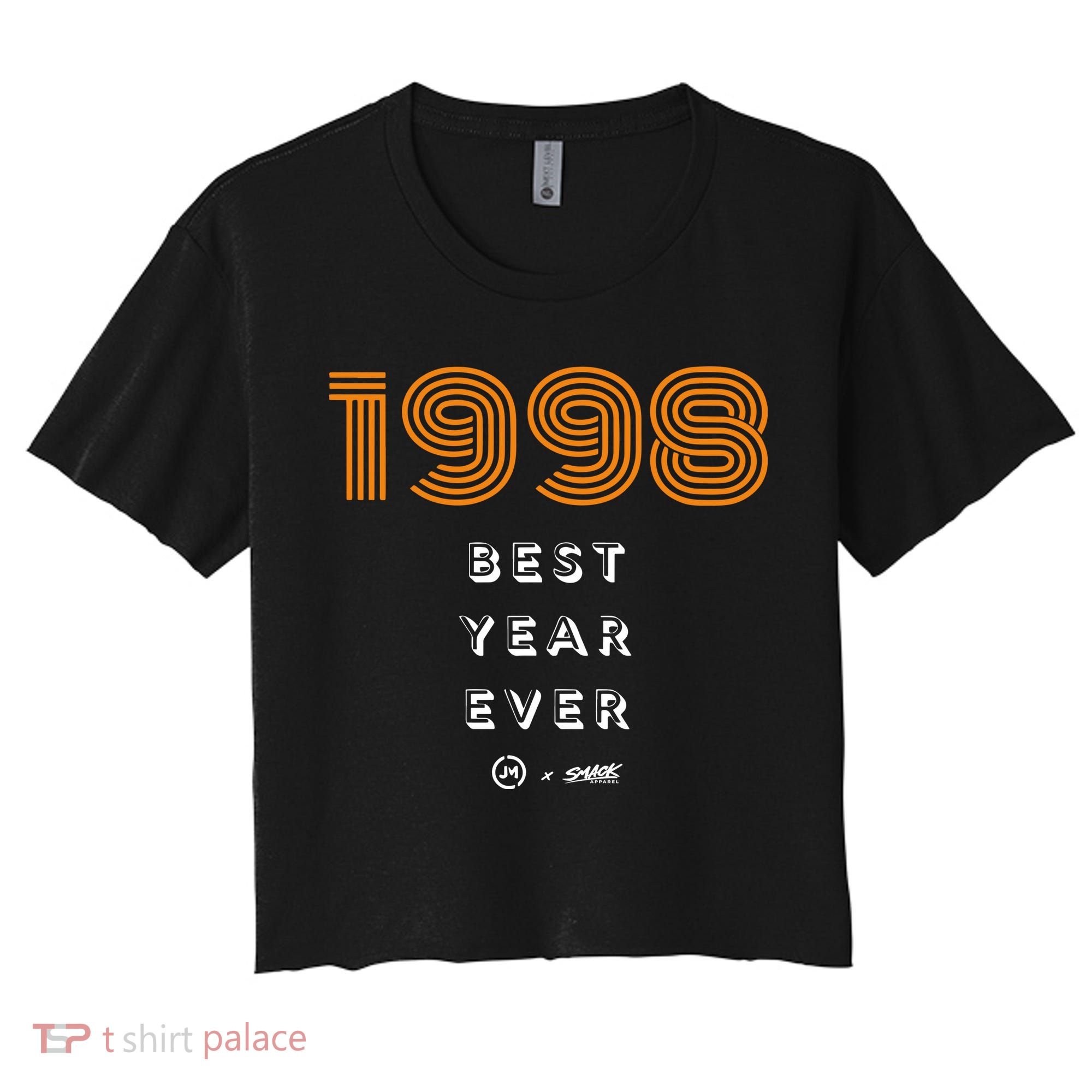 1998 Best Year Ever Women's Crop Top Tee