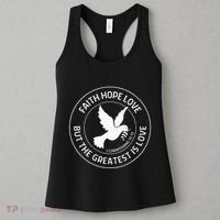 1 Corinthians 1313 Faith Hope Love Christian Bible Verse Women's Tank Top thumb 3