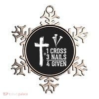 1 Cross 3 Nails Forgiven Jesus Christian Easter Ornament thumb 0