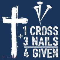 1 Cross 3 Nails Forgiven Jesus Christian Easter Bucket Hat thumb 4