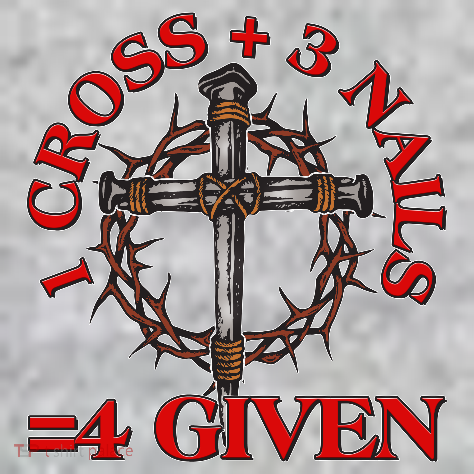 1 Cross 3 Nails 4 Giving Crucifixion Kids Sweatshirt