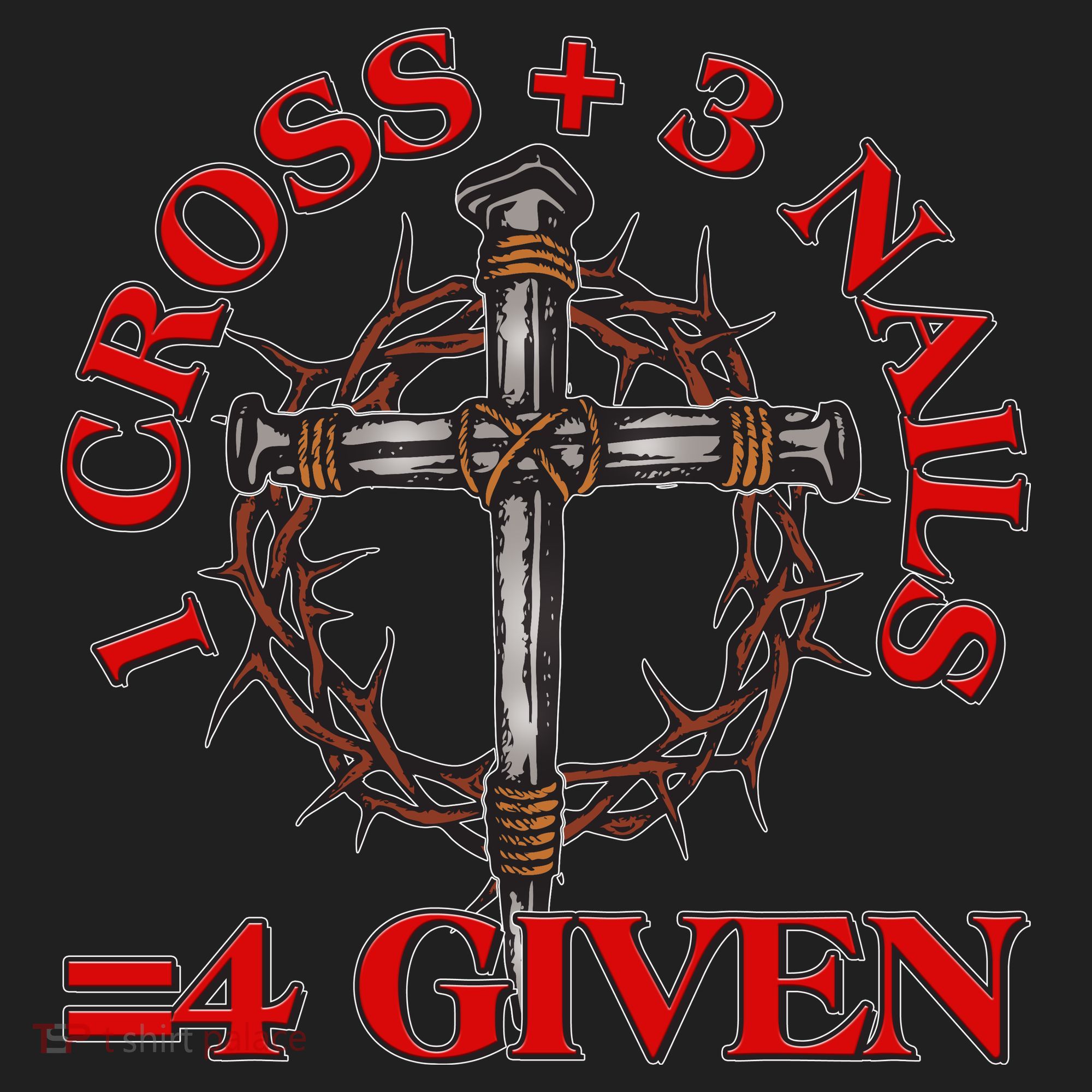 1 Cross 3 Nails 4 Giving Crucifixion Beanie