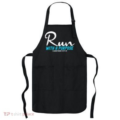 1 Corinthians 924 26 Run With A Purpose Apron