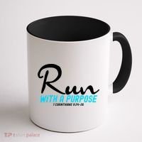 1 Corinthians 924 26 Run With A Purpose Coffee Mug thumb 1