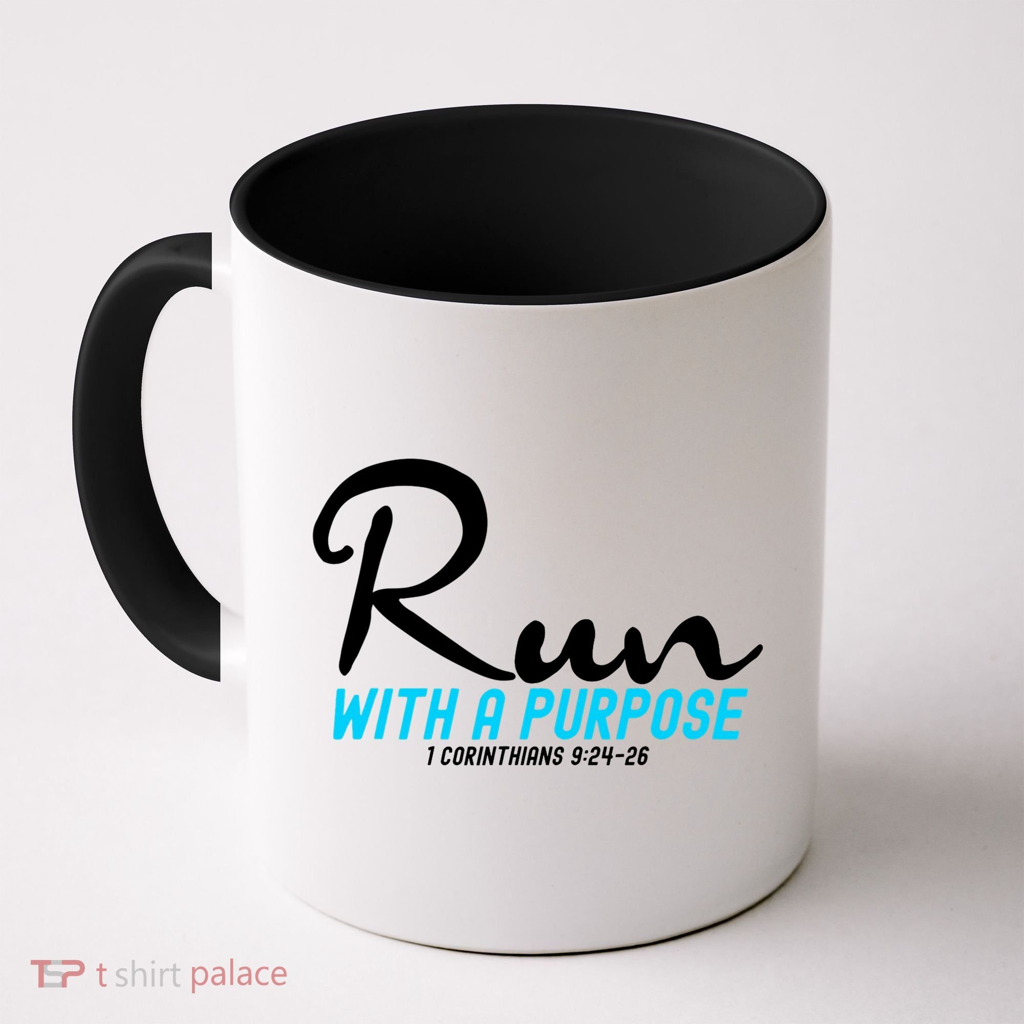 1 Corinthians 924 26 Run With A Purpose Coffee Mug