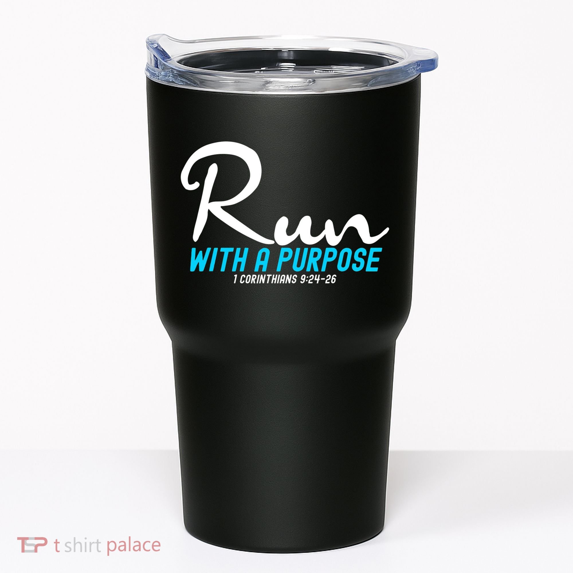 1 Corinthians 924 26 Run With A Purpose Tumbler