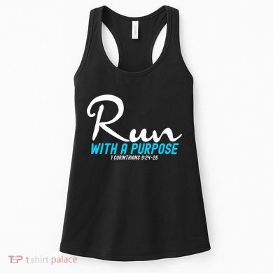 1 Corinthians 924 26 Run With A Purpose Women's Tank Top