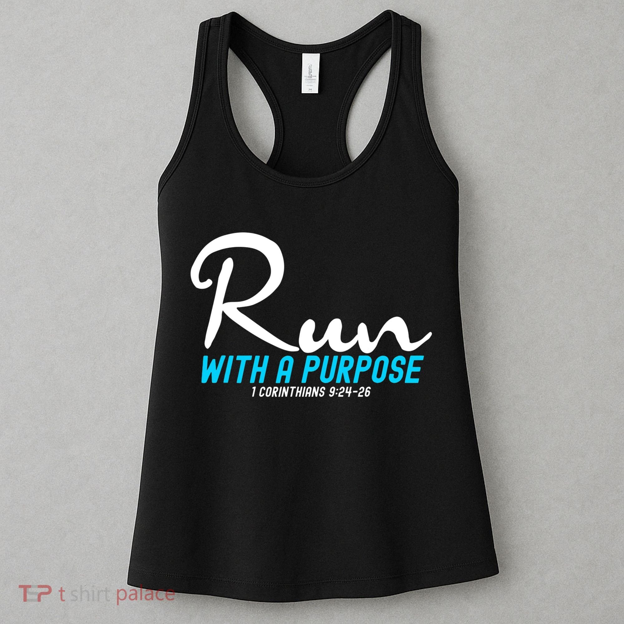 1 Corinthians 924 26 Run With A Purpose Women's Tank Top