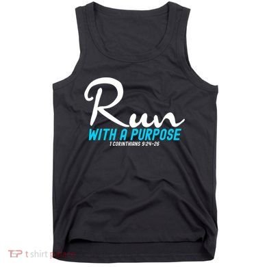 1 Corinthians 924 26 Run With A Purpose Tank Top