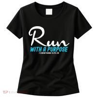1 Corinthians 924 26 Run With A Purpose Women's T-Shirt thumb 0
