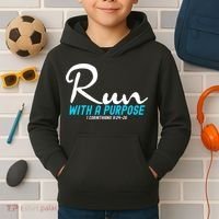 1 Corinthians 924 26 Run With A Purpose Kids Hoodie thumb 2