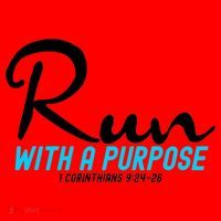 1 Corinthians 924 26 Run With A Purpose Santa Hat thumb 1