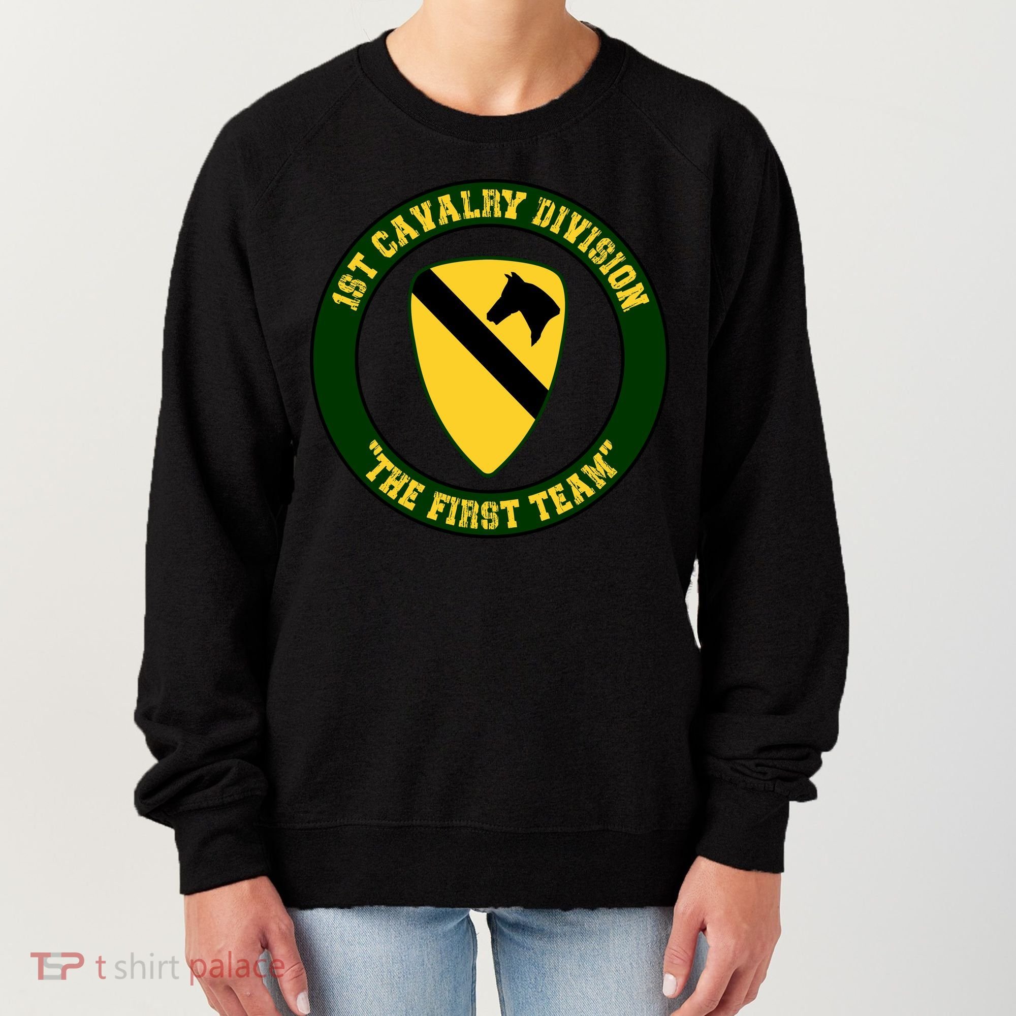 1st Cavalry Division Veteran Always A Soldier Military Xmas Women's Sweatshirt