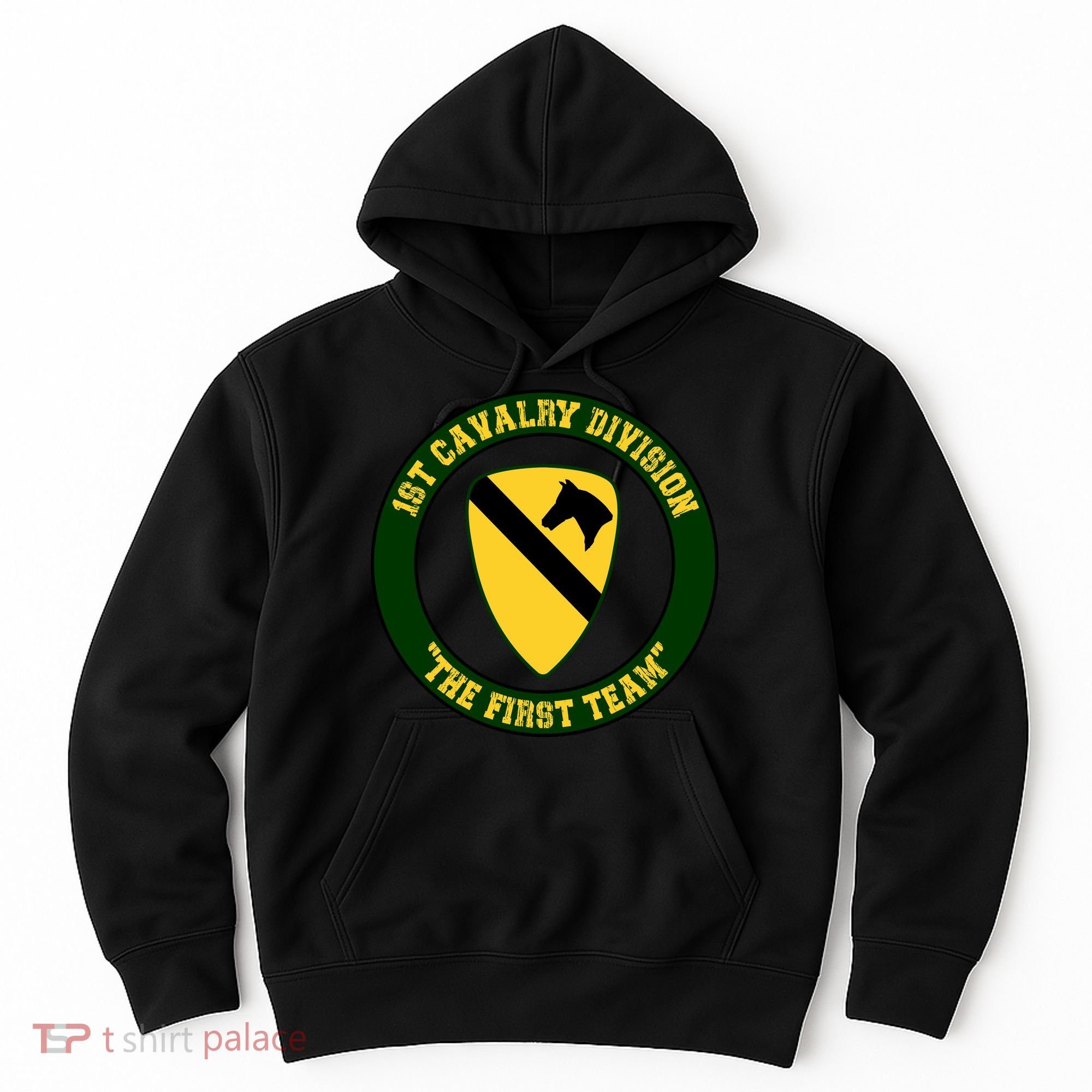 1st Cavalry Division Veteran Always A Soldier Military Xmas Hoodie