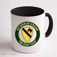 1st Cavalry Division Veteran Always A Soldier Military Xmas Coffee Mug thumb 1