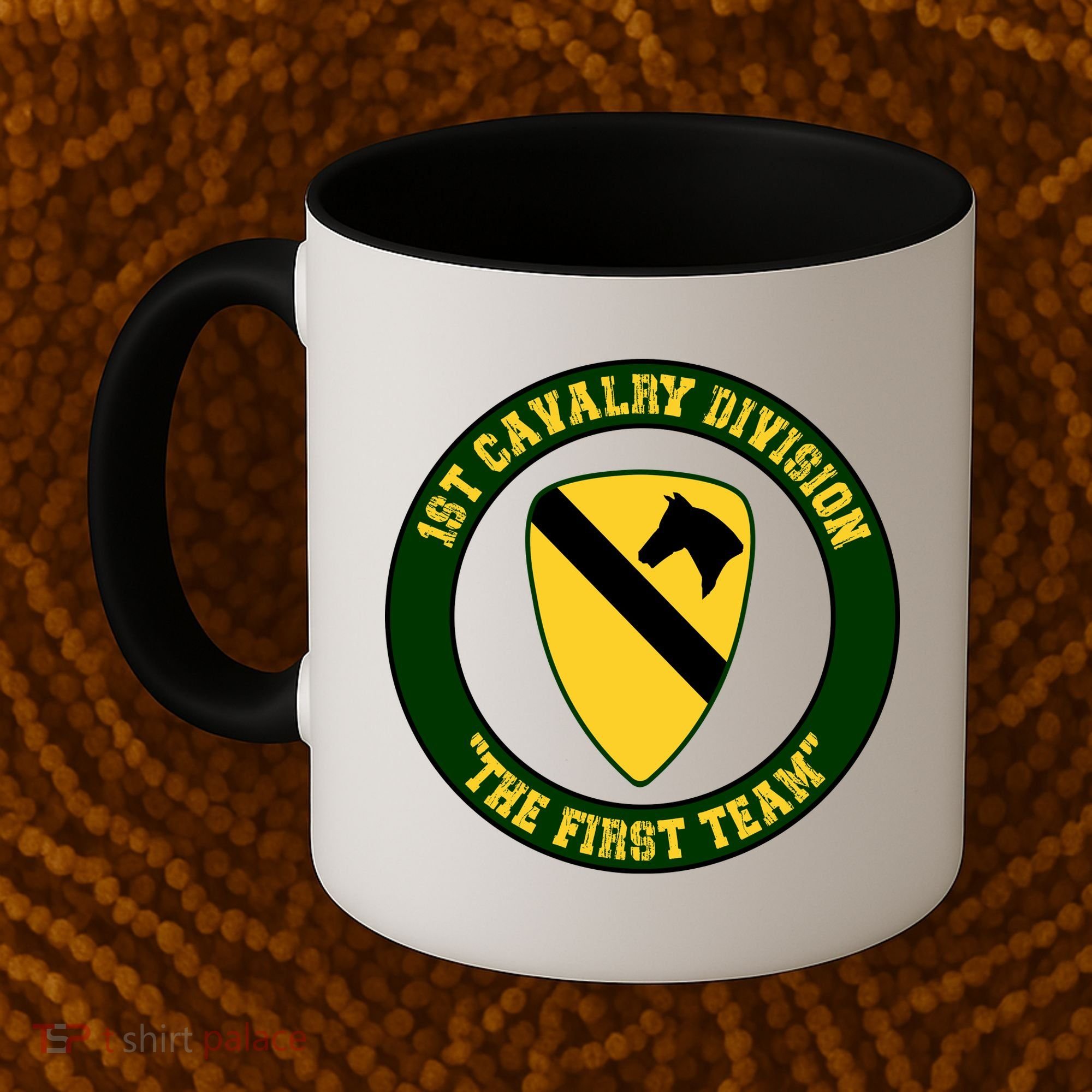 1st Cavalry Division Veteran Always A Soldier Military Xmas Coffee Mug