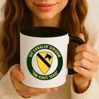 1st Cavalry Division Veteran Always A Soldier Military Xmas Coffee Mug thumb 3
