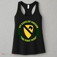 1st Cavalry Division Veteran Always A Soldier Military Xmas Women's Tank Top thumb 3