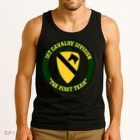 1st Cavalry Division Veteran Always A Soldier Military Xmas Tank Top thumb 3
