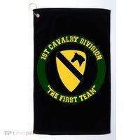 1st Cavalry Division Veteran Always A Soldier Military Xmas Golf Towel thumb 0