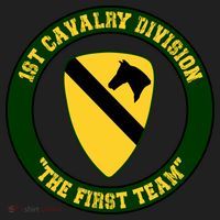 1st Cavalry Division Veteran Always A Soldier Military Xmas Golf Towel thumb 3