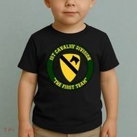 1st Cavalry Division Veteran Always A Soldier Military Xmas Toddler T-Shirt thumb 2