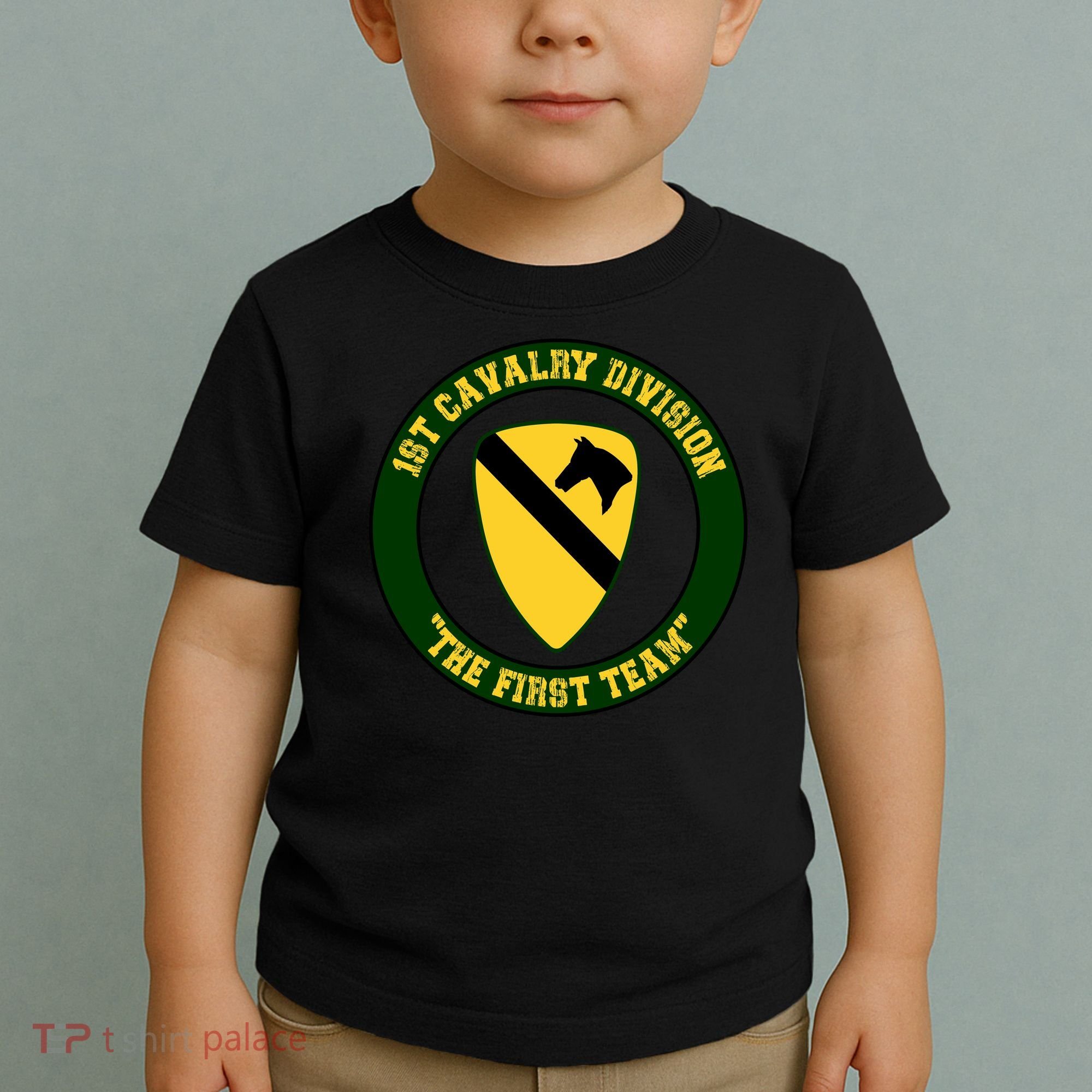 1st Cavalry Division Veteran Always A Soldier Military Xmas Toddler T-Shirt