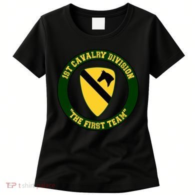 1st Cavalry Division Veteran Always A Soldier Military Xmas Women's T-Shirt
