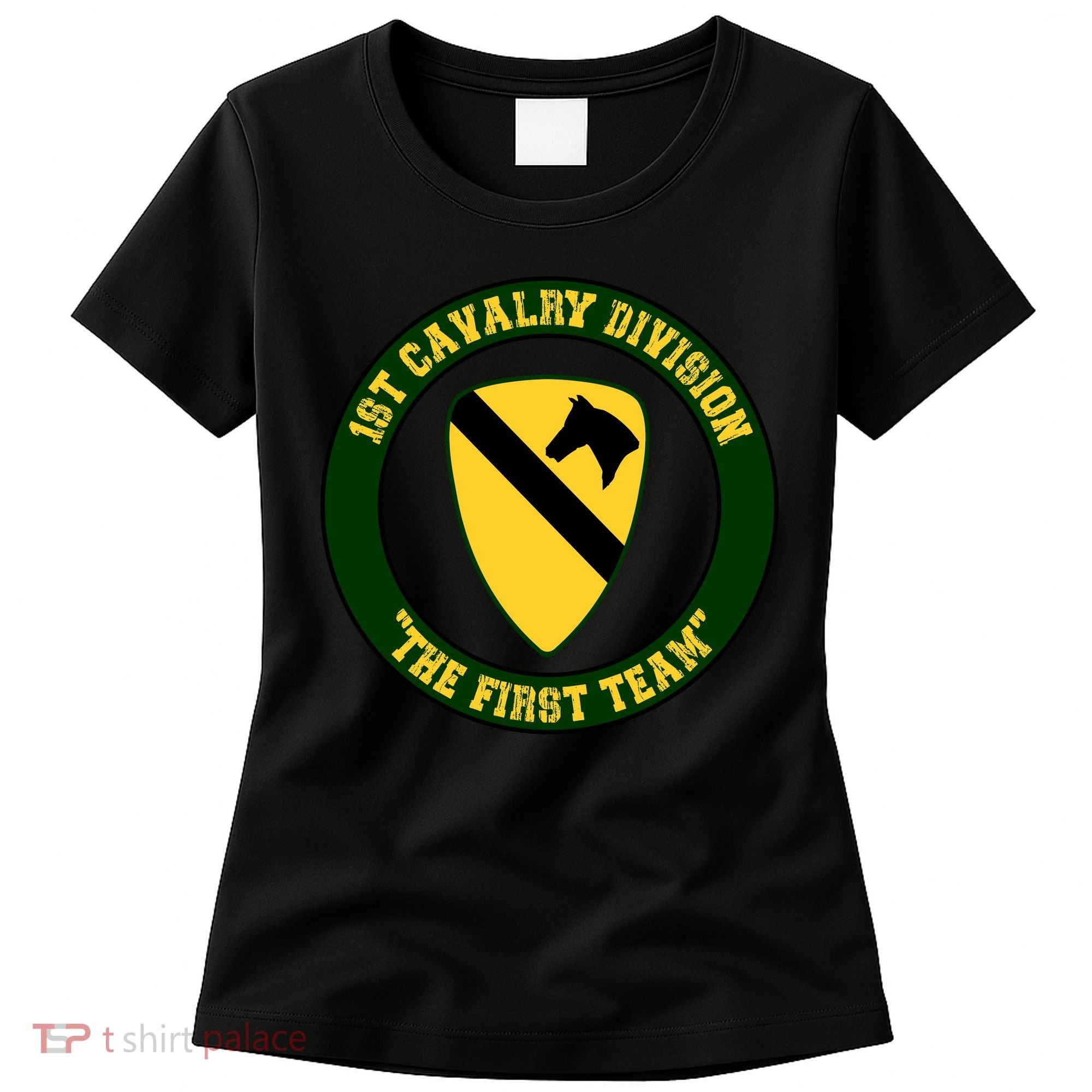 1st Cavalry Division Veteran Always A Soldier Military Xmas Women's T-Shirt